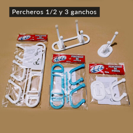 Percheros 1, 2 y 3 ganchos: imagen 1